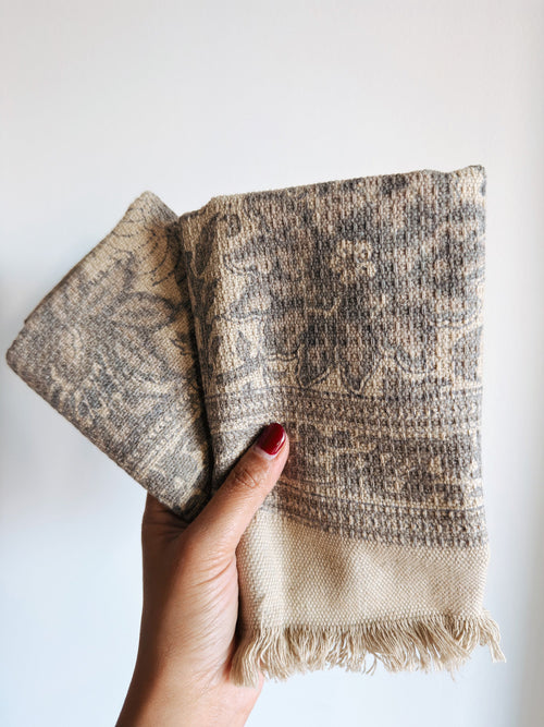 Artemis Khadi Cotton Hand Towels (set of 2)