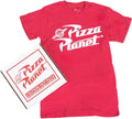 Toy Story Pizza Planet Shirt and Delivery Box Unisex Halloween Cosplay Costume Set
