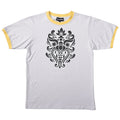 Fight Soap Salesman Tyler Durden Yellow Ring Damask Pattern Halloween Costume Adult T-Shirt Tee