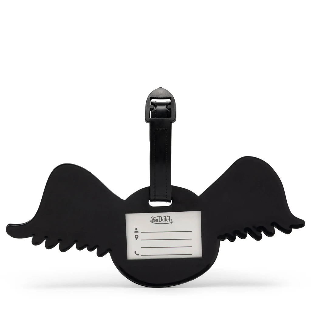 Flying Eyeball 2-Piece Suitcase ID Tag Set with Adjustable Straps