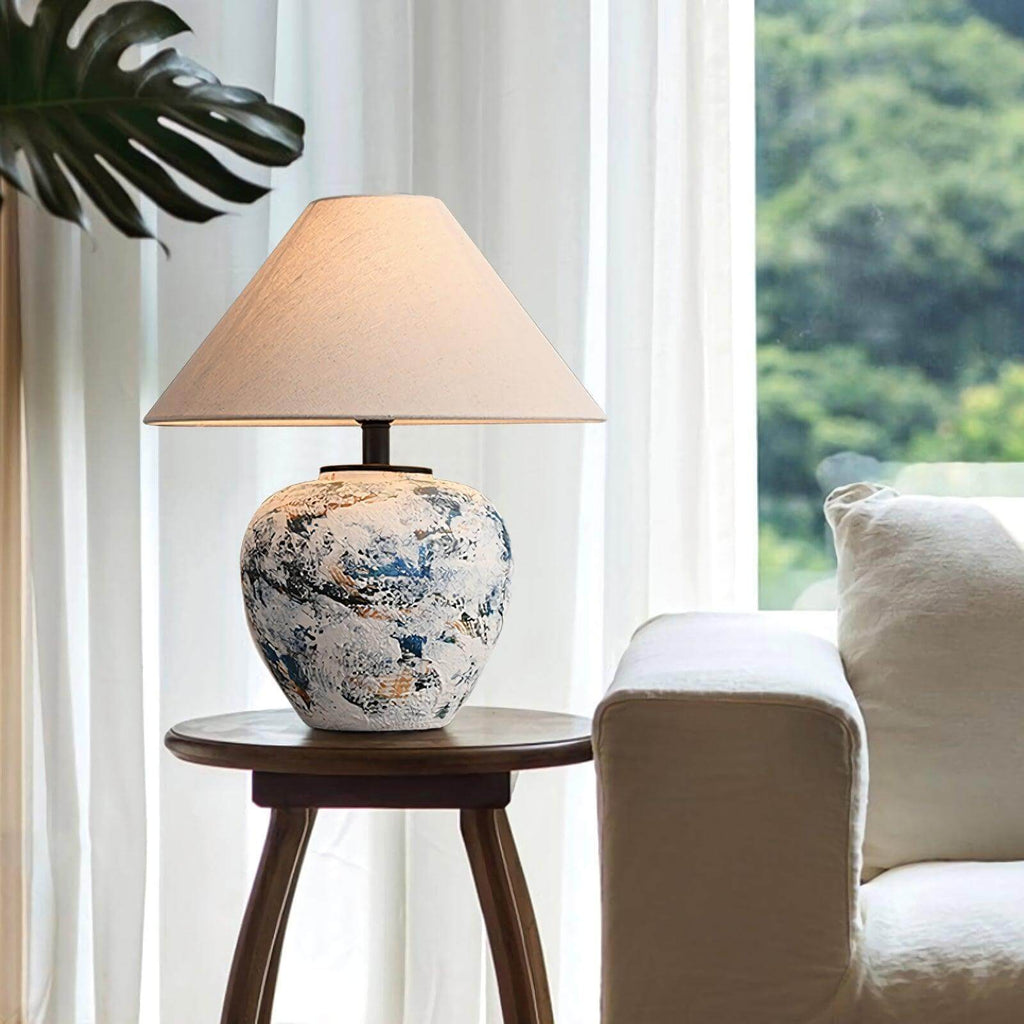 Neoclassical Ceramic Table Lamp
