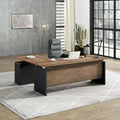 Harwood · Small L-Shaped Executive Desk