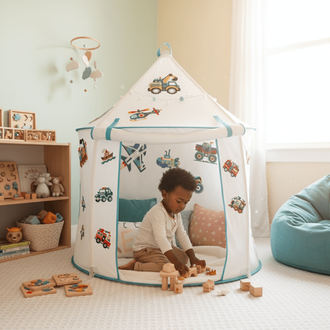 The ZeeZee Adventure Tent 2 - One Tent. Changeable Themes.