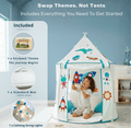The ZeeZee Adventure Tent 2 - One Tent. Changeable Themes.