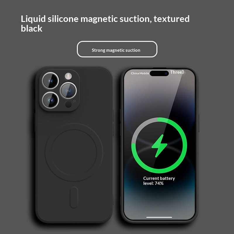 Liquid Silicone Magnetic Phone Case