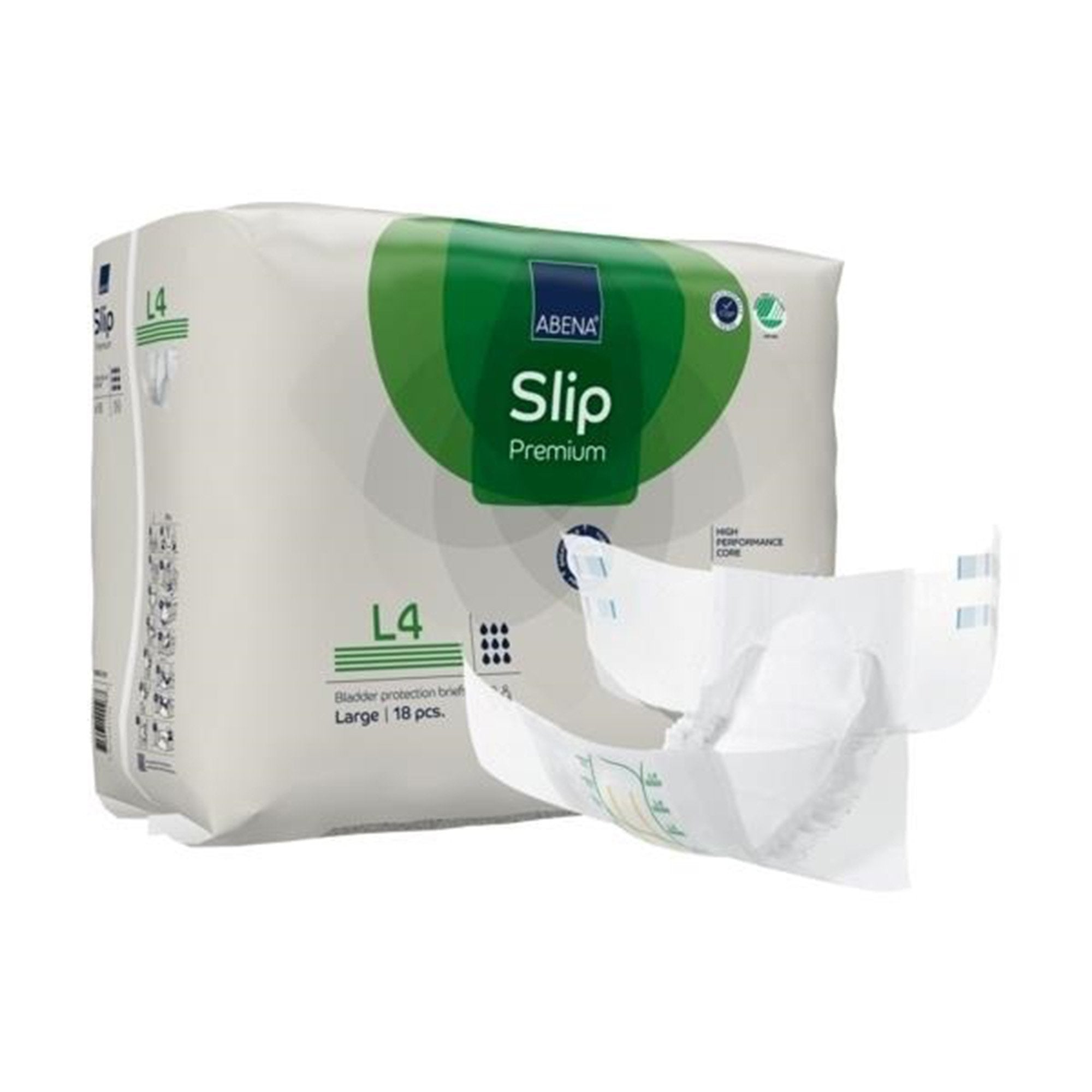 Abena® Slip Premium L4 Incontinence Brief, Large 1000021292