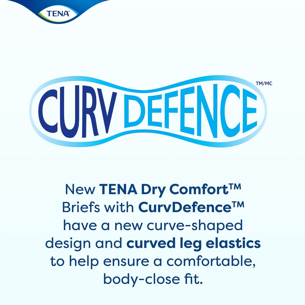 Incontinence Brief TENA Dry Comfort™ Adult Medium Unisex Disposable Moderate Absorbency 67420
