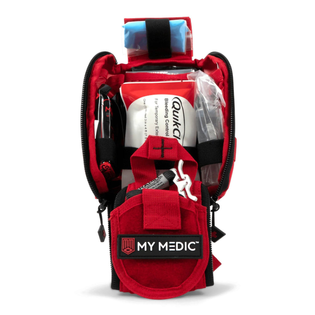 My Medic TFAK Trauma First Aid Kit, Emergency Medical Supplies MM-KIT-SPC-S-TFAK-RED