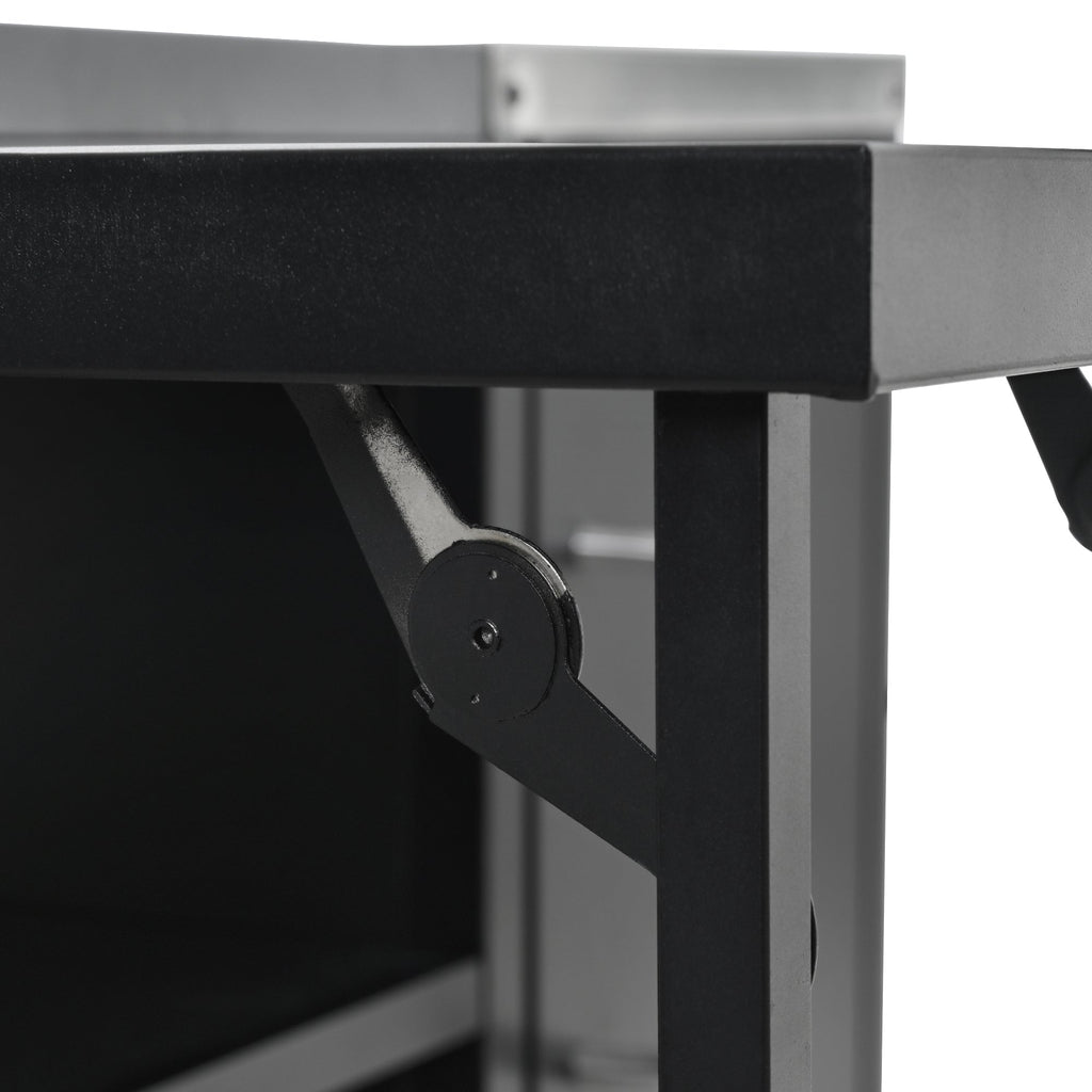 K&K 72.4' Large Grill Table for Big Green Egg
