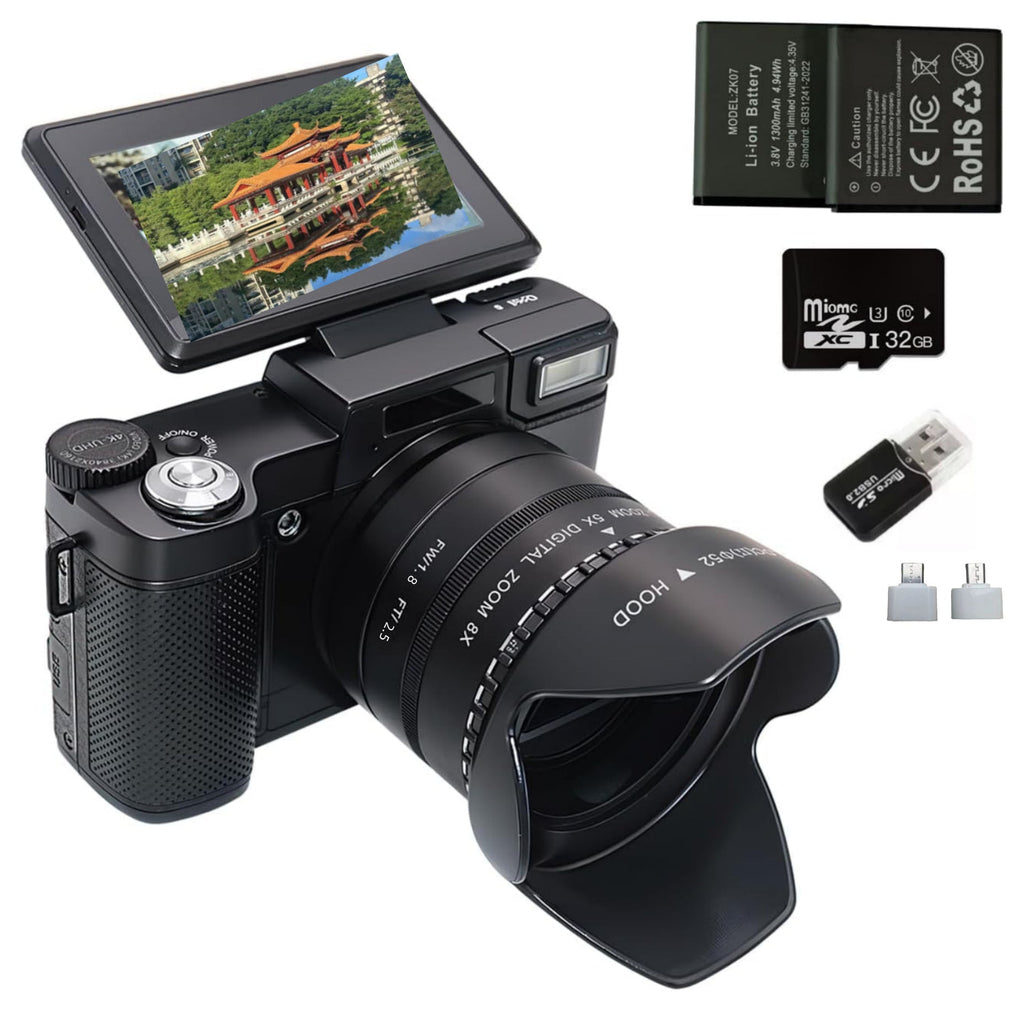 English language Version Of A High definition Digital Camera With 5x Optical Zoom