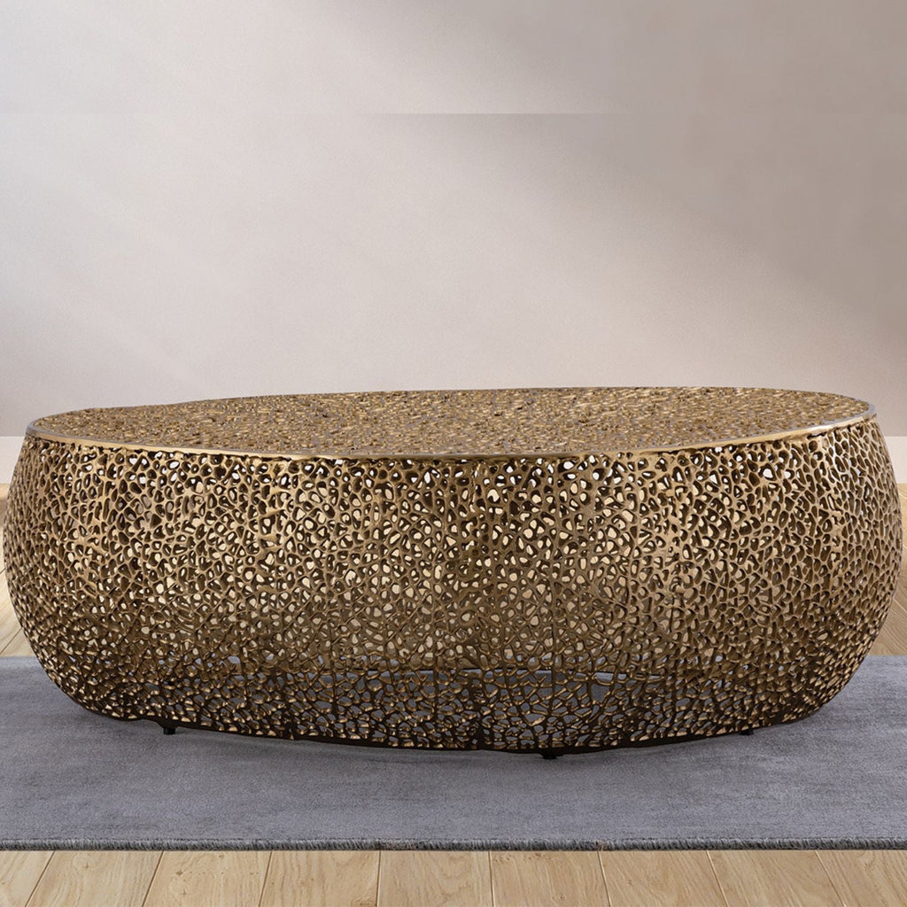 T3601 - Modern Oval Coffee Table