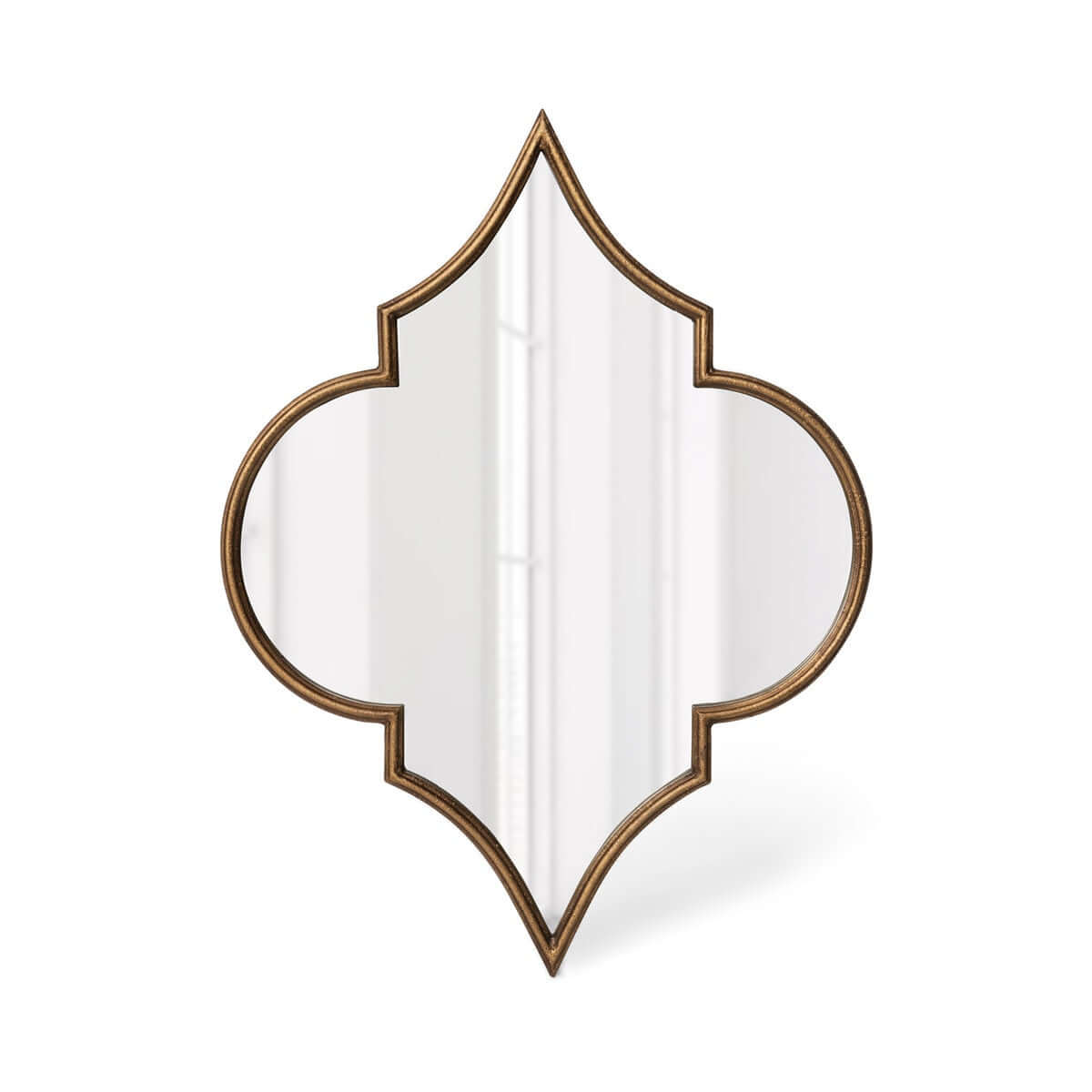 Antique Gold Moroccan Ogee Mirror