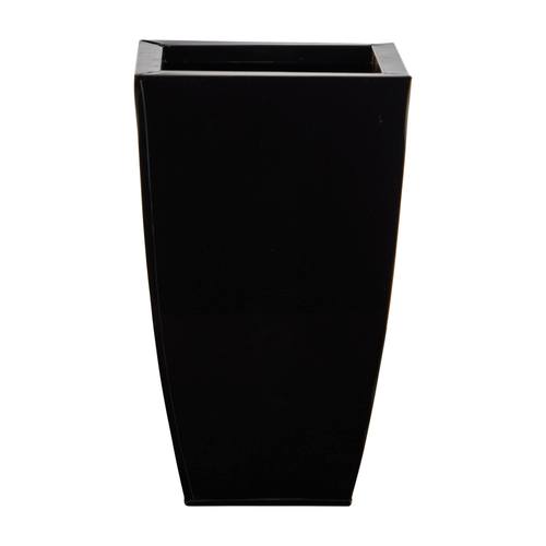 13" Tapered Square Metal Planter