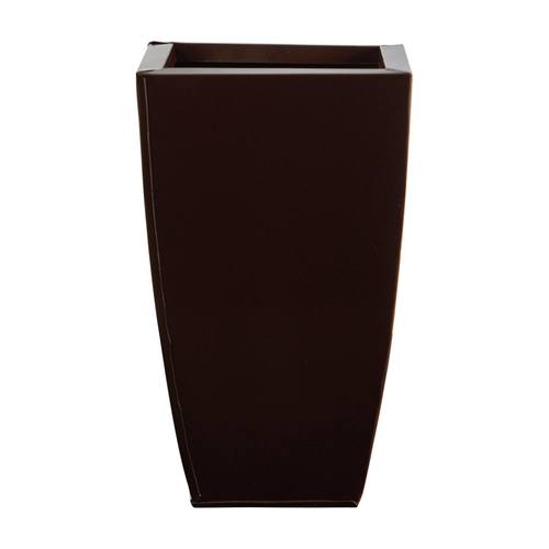 13" Tapered Square Metal Planter