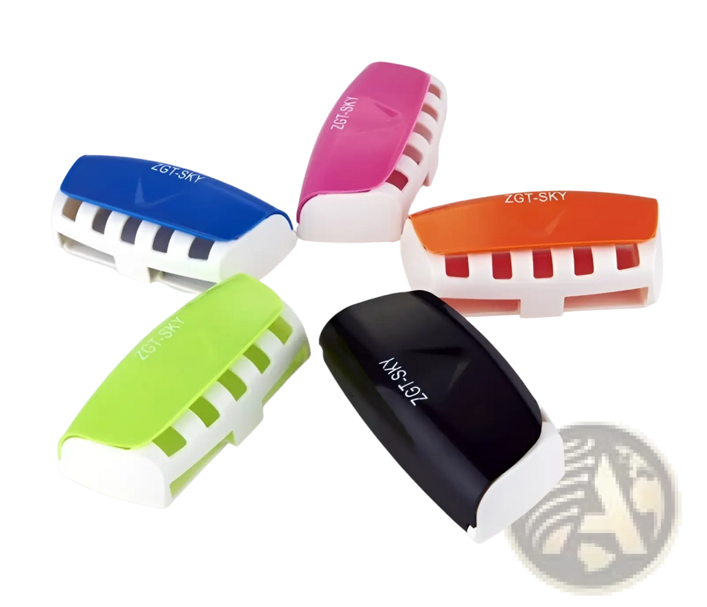 Automatic Toothpaste Dispenser and Toothbrush Holder Set