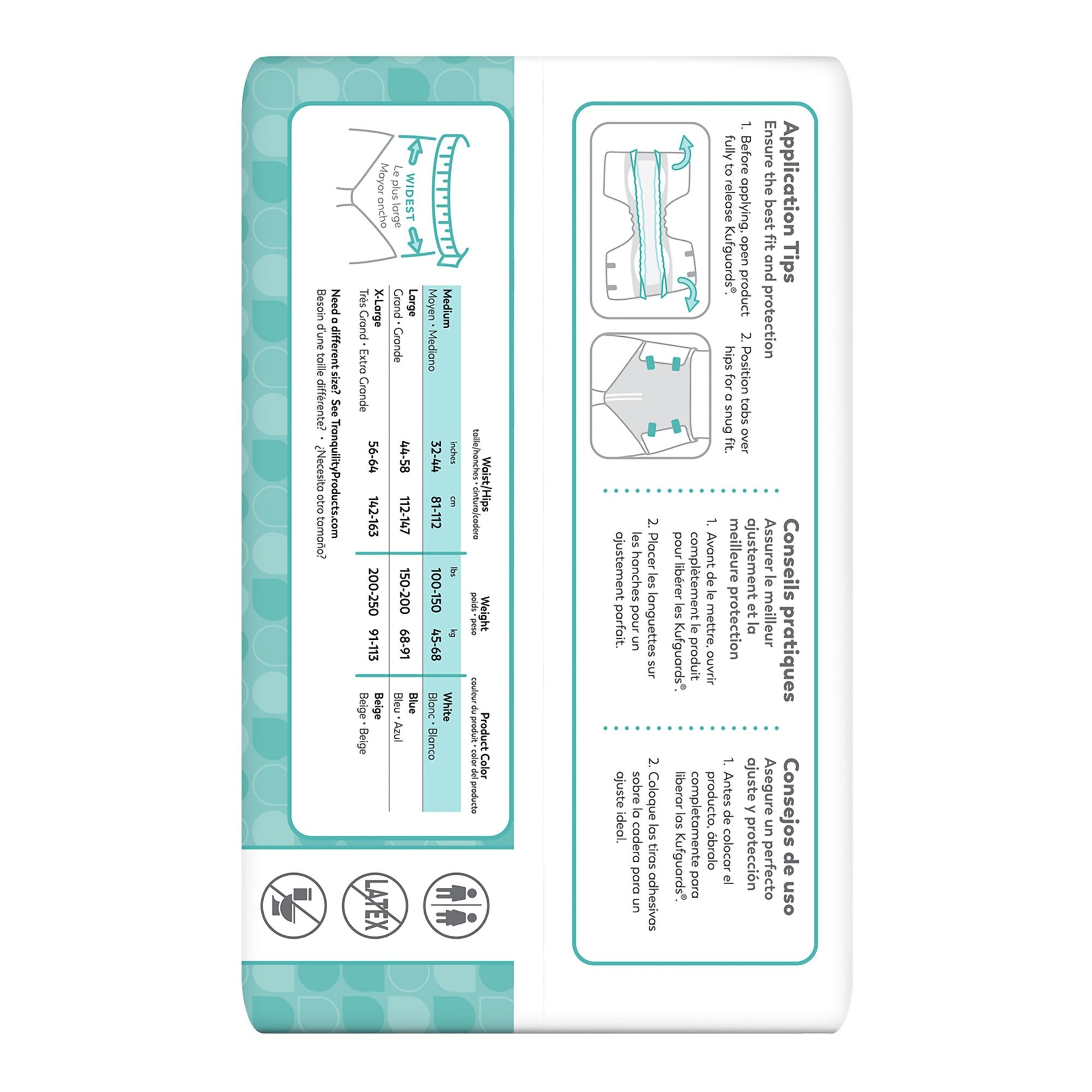ComfortCare™ Incontinence Brief, Medium 2965-100