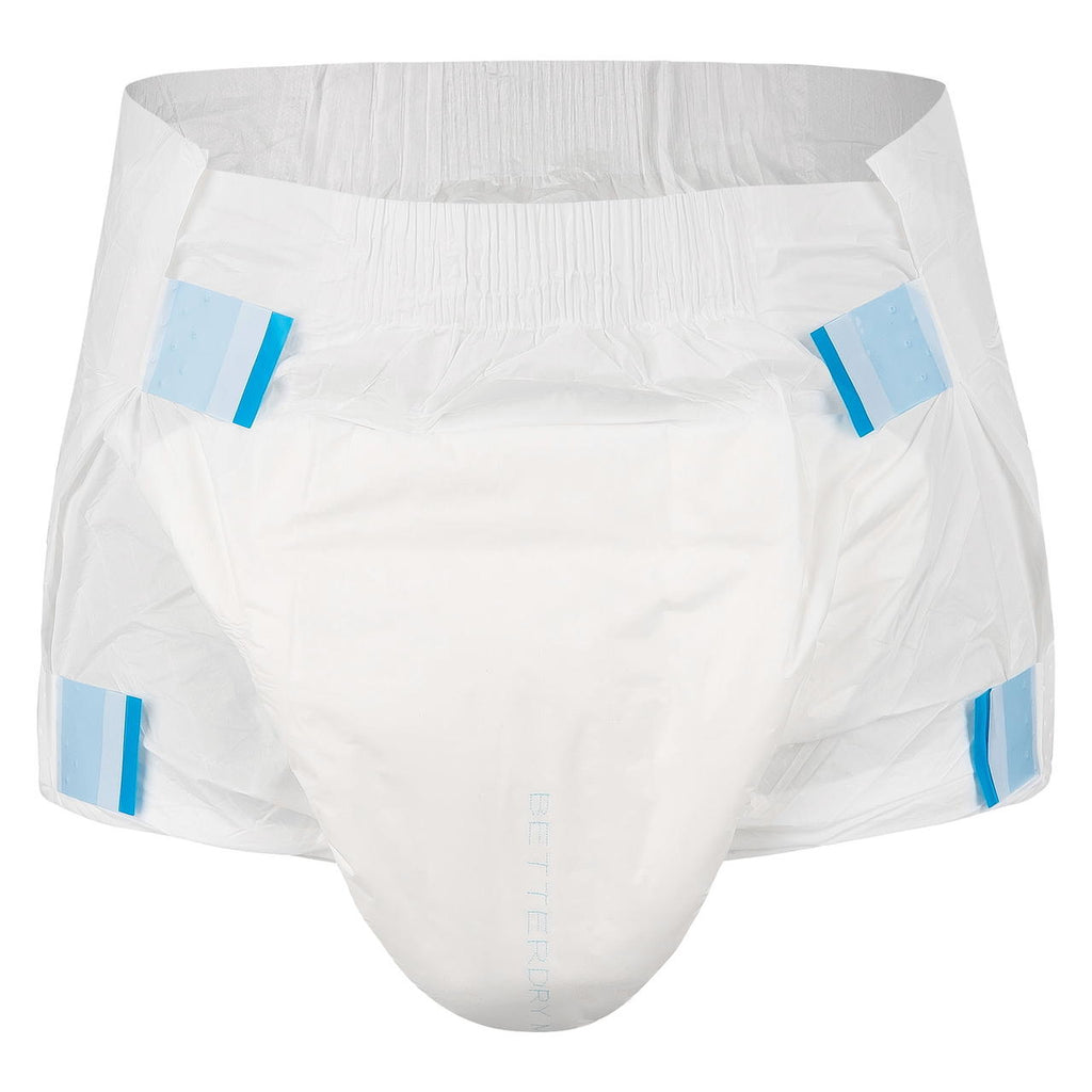 BetterDry Day Adult Diapers w/ Plastic Backing