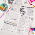 Birthday Newspaper