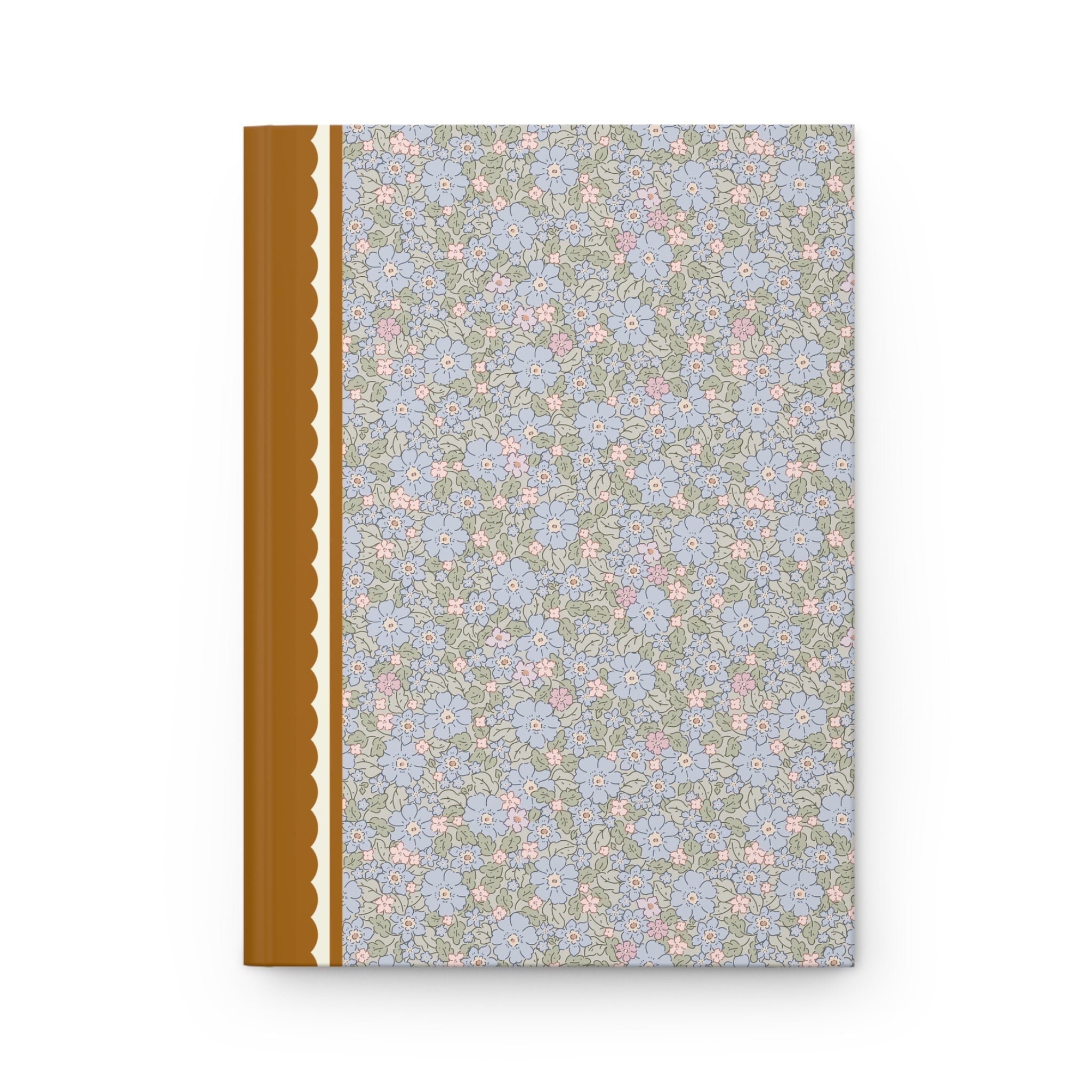 Blue Floral Notebook