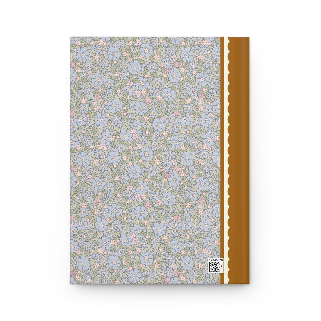 Blue Floral Notebook