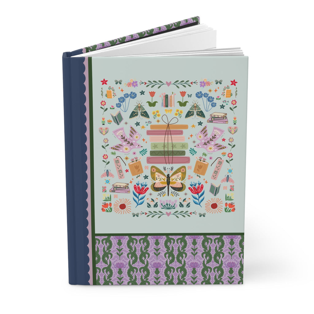 Bookish Folk Art Notebook