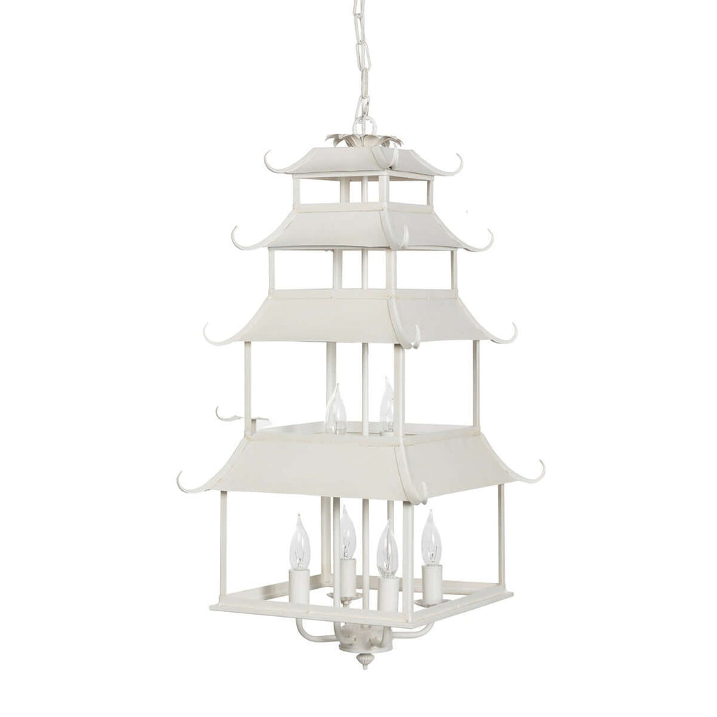 Chinoiserie Peace Pagoda Chandelier