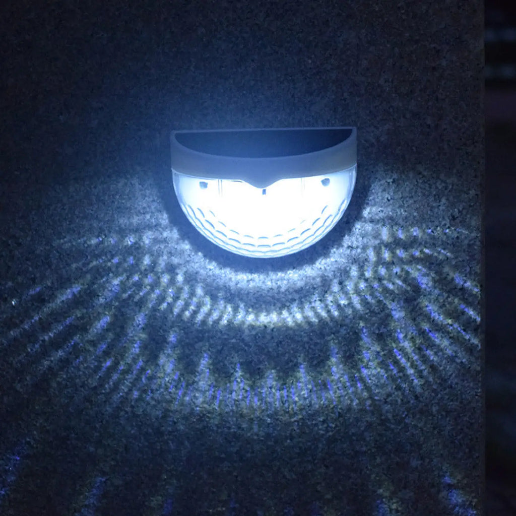 Compact Solar Light for Wall with Elegant Water Drop Lighting for Outdoor