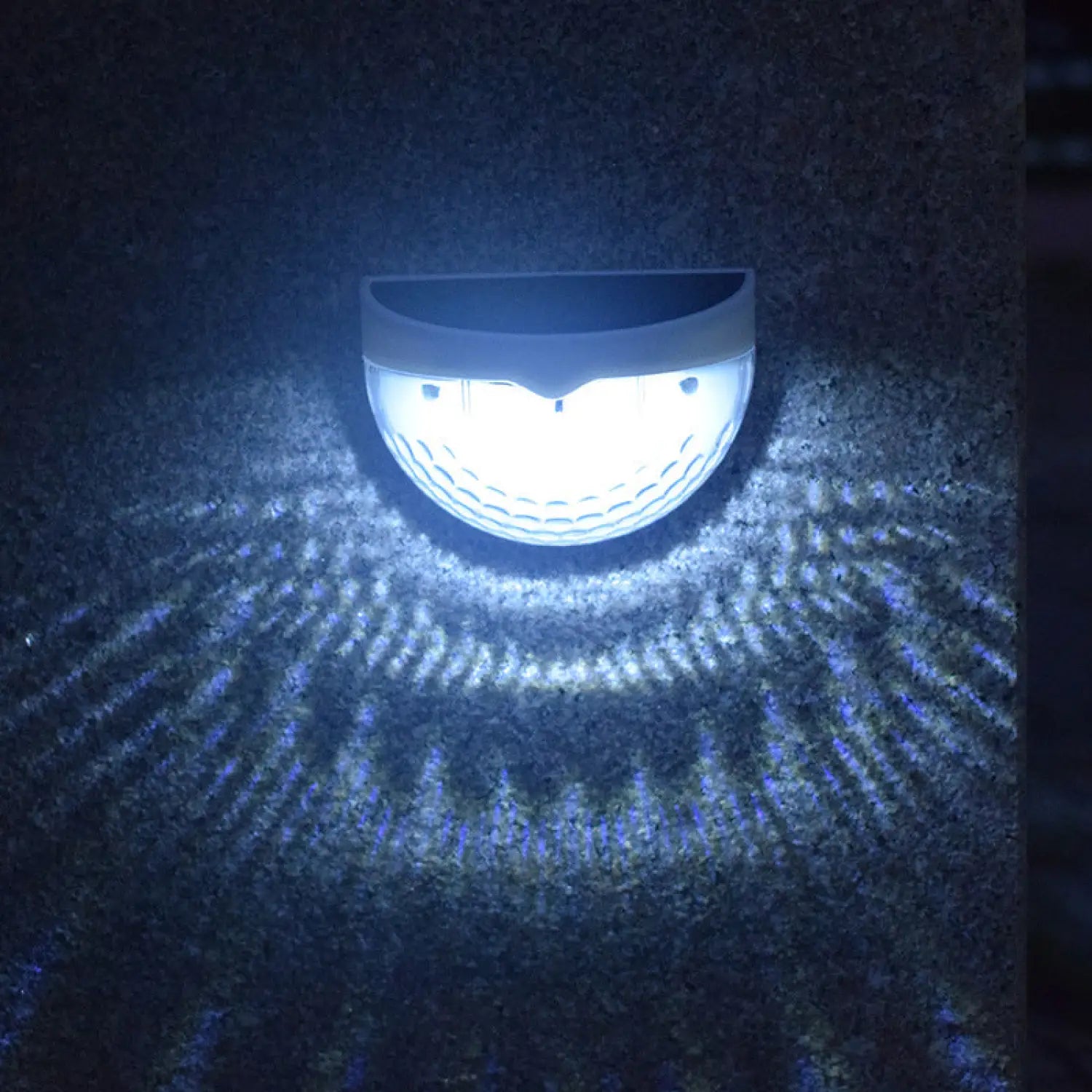 Compact Solar Light for Wall with Elegant Water Drop Lighting for Outdoor