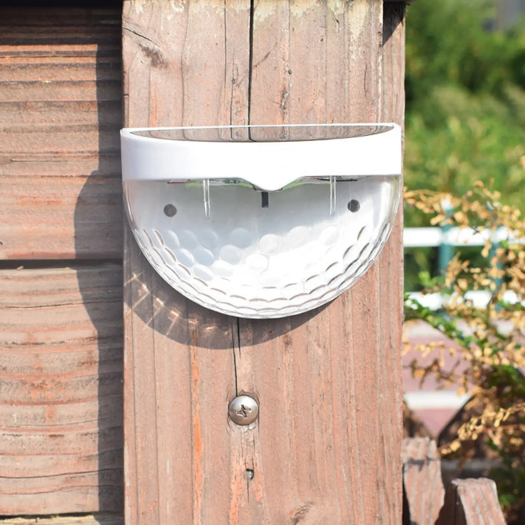 Compact Solar Light for Wall with Elegant Water Drop Lighting for Outdoor