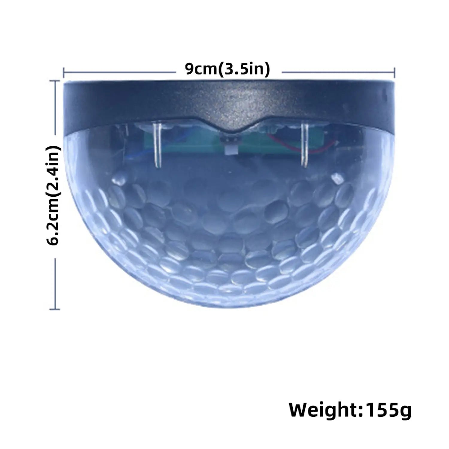 Compact Solar Light for Wall with Elegant Water Drop Lighting for Outdoor
