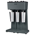 Milkshake Maker, 375W x 3 Electric Milkshake Machine, Triple Heads Drink Mixer Blender Machine, 3-Speed Milkshake Mixer with 3 x 820 ml Stainless Steel Cups, for Commercial and Home