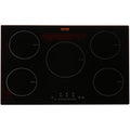 Electric Cooktop, 5 Burners, 30'' Induction Stove Top, Built-in Magnetic Cooktop 9200W, 9 Heating Level Multifunctional Burner, LED Touch Screen w/ Child Lock & Over-Temperature Protection