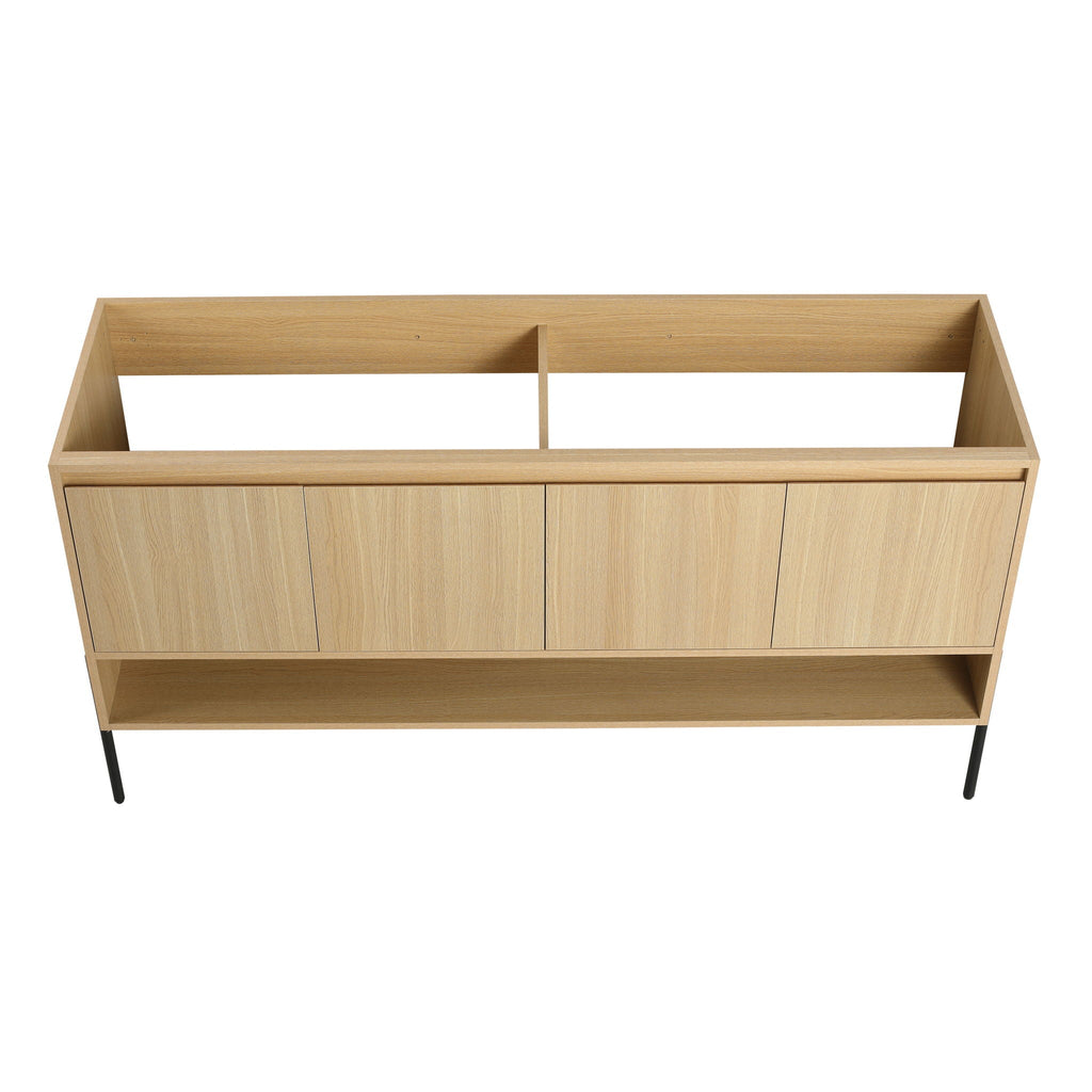 Freestanding Bathroom Vanity & Soft Close Cabinet Doors