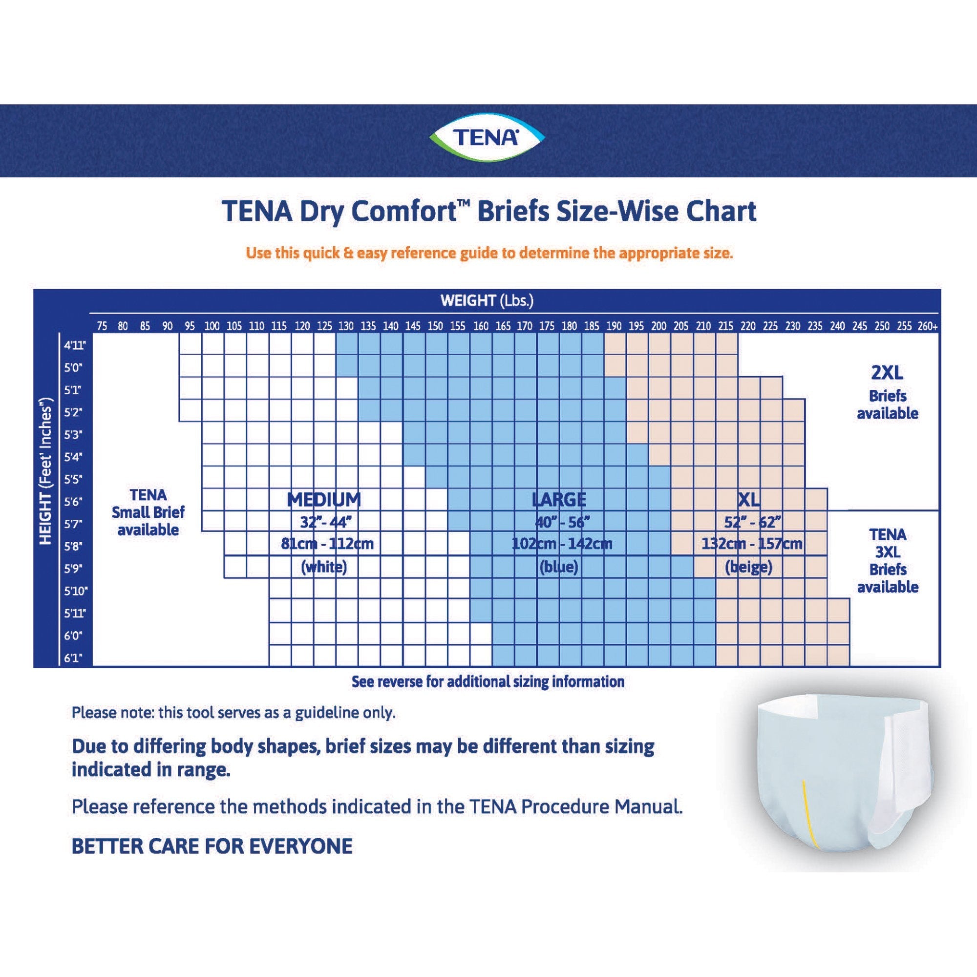 Incontinence Brief TENA Dry Comfort™ Adult Large Unisex Disposable Moderate Absorbency 67430
