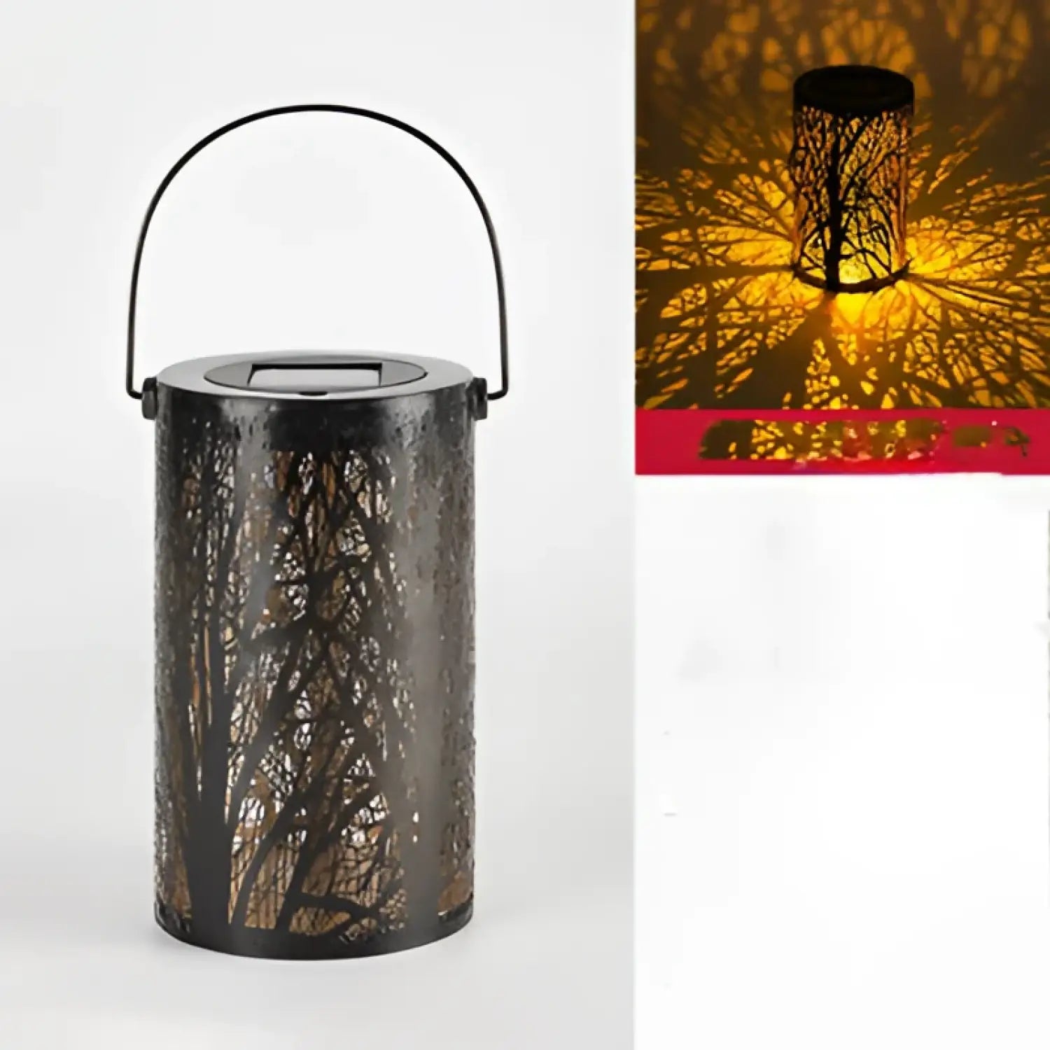 Decorative Outdoor Lamp for Patio with Projection Lighting