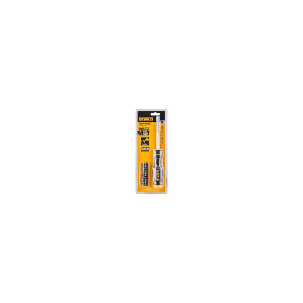 DeWalt DWHT68002 MAX FIT Ratcheting Multi-Bit Screwdriver Set (11 pc.)
