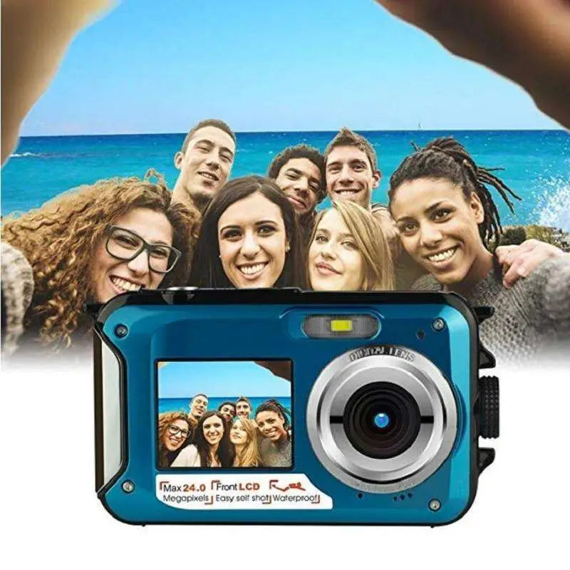 Dual Screen Waterproof HD Digital Camera