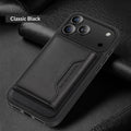 Genuine Leather Drop-Proof Phone Case - Slim Protective Cover for Smartphone with Shock Absorption and Scratch Resistance