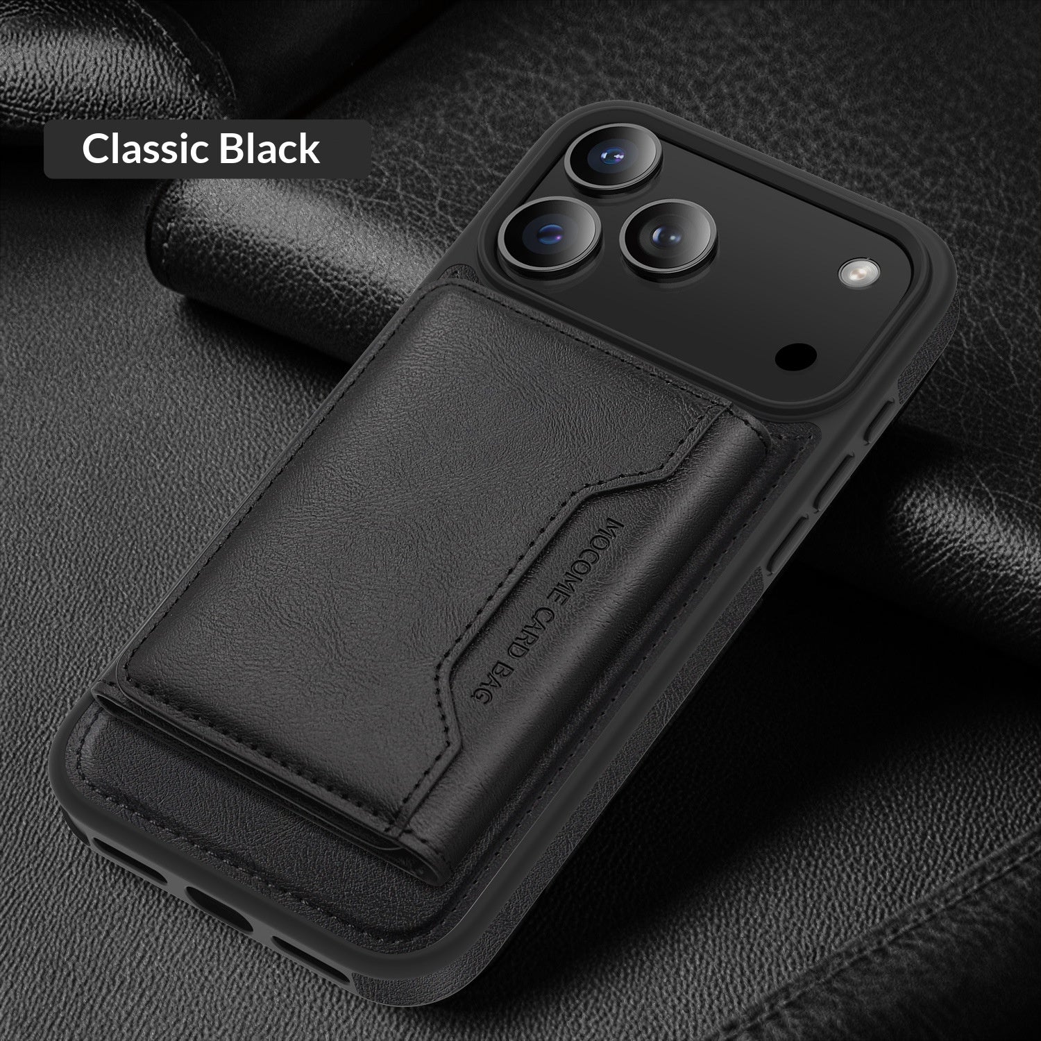 Genuine Leather Drop-Proof Phone Case - Slim Protective Cover for Smartphone with Shock Absorption and Scratch Resistance