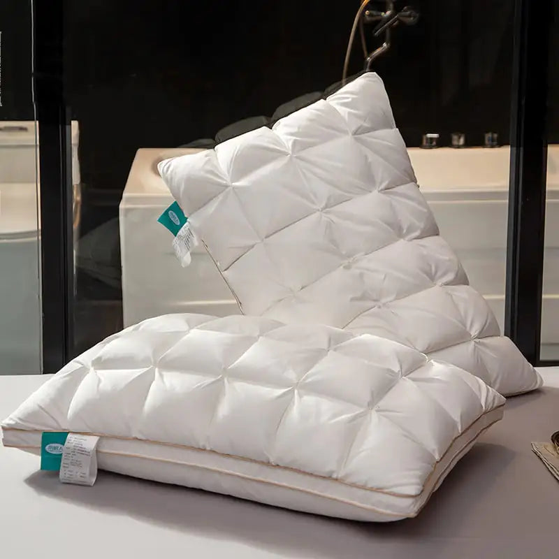 Five-Star Hotel Quality Down Pillow for Home Use