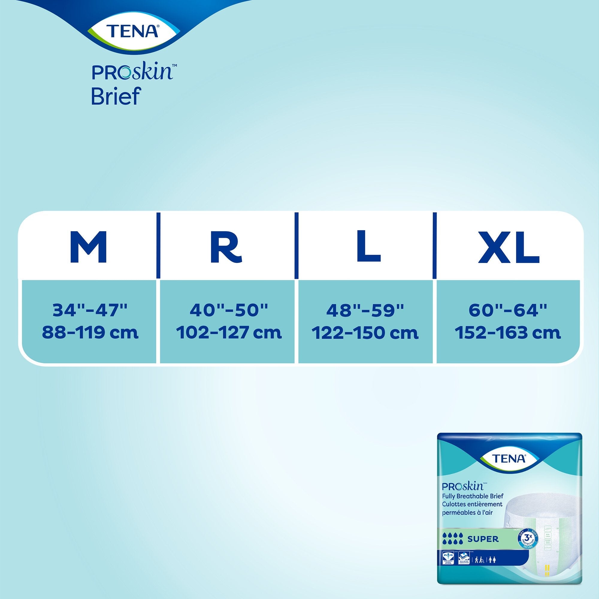Tena Super Adult Heavy-Absorbent Incontinence Brief, Extra Large 68011