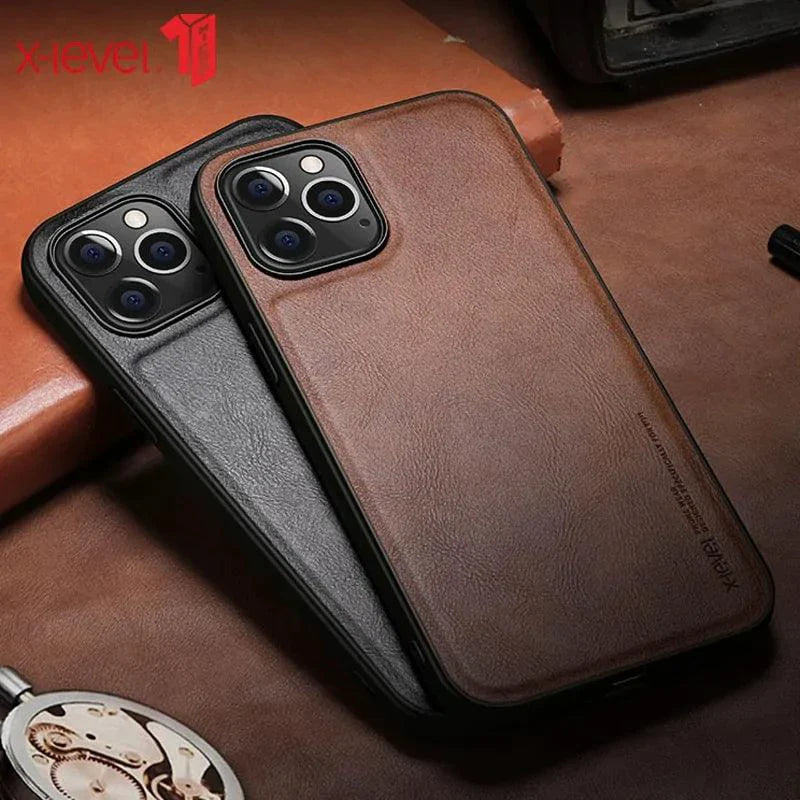 Elegant Leather iPhone Shield