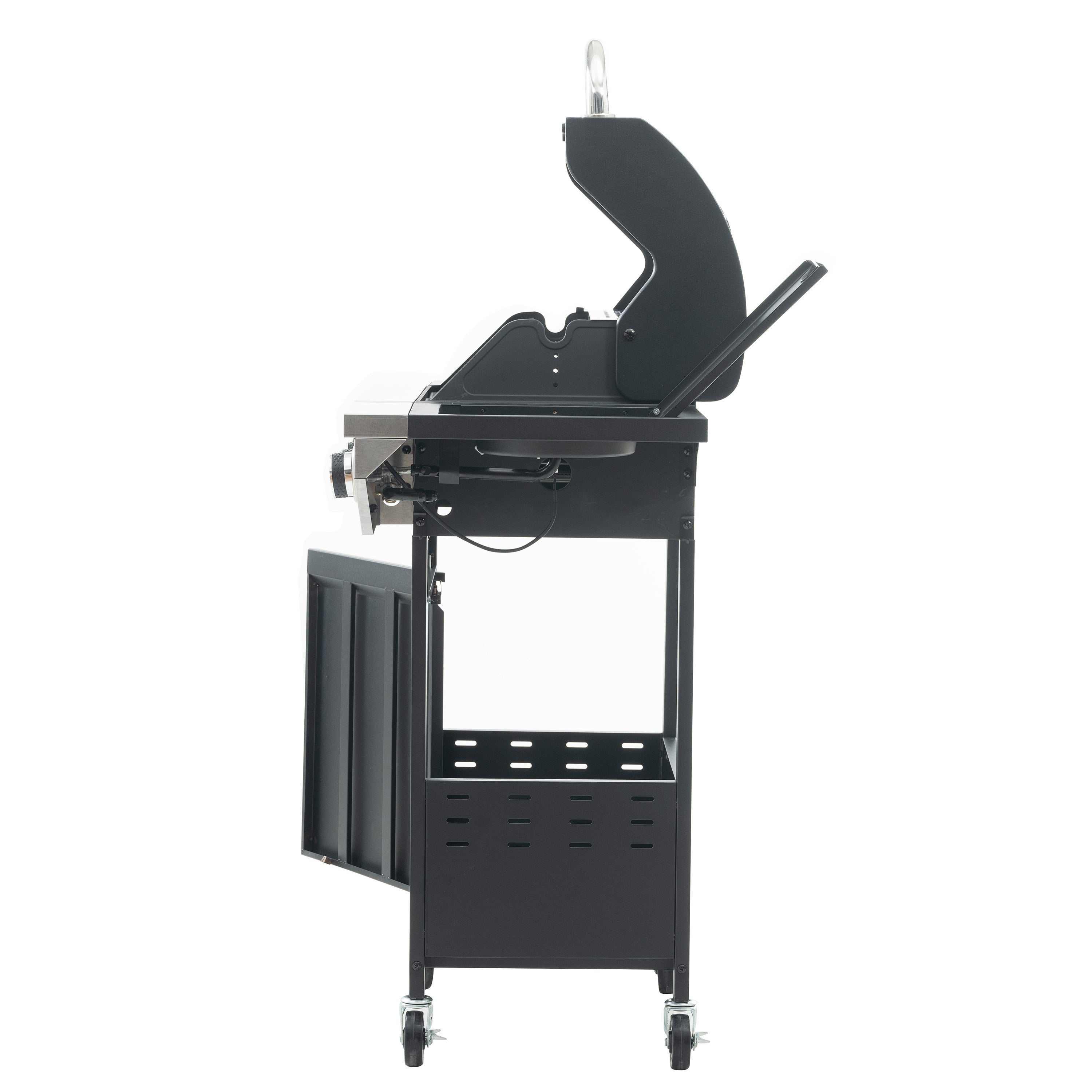 GigaTech 3 Burner Stainless Steel Propane Grill with Side Burner