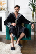Men’s Robe with Hood – Ultra-Soft Plush Comfort for Everyday Use