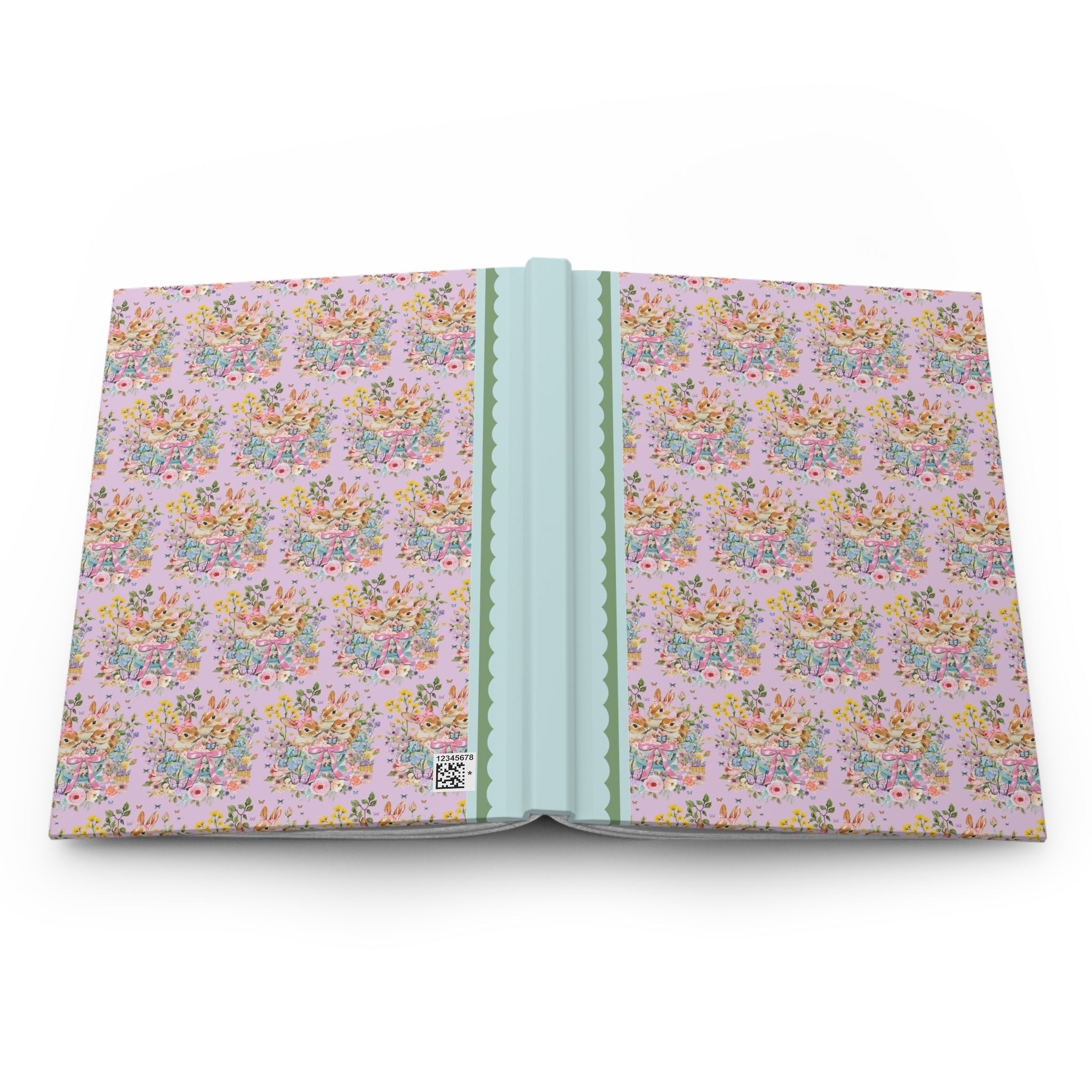 Floral Bunny Notebook