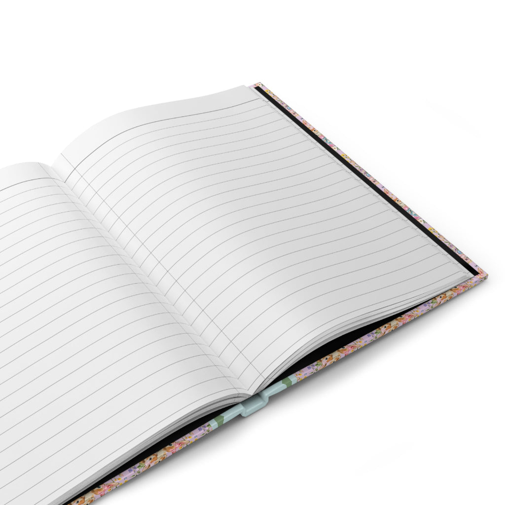 Floral Bunny Notebook