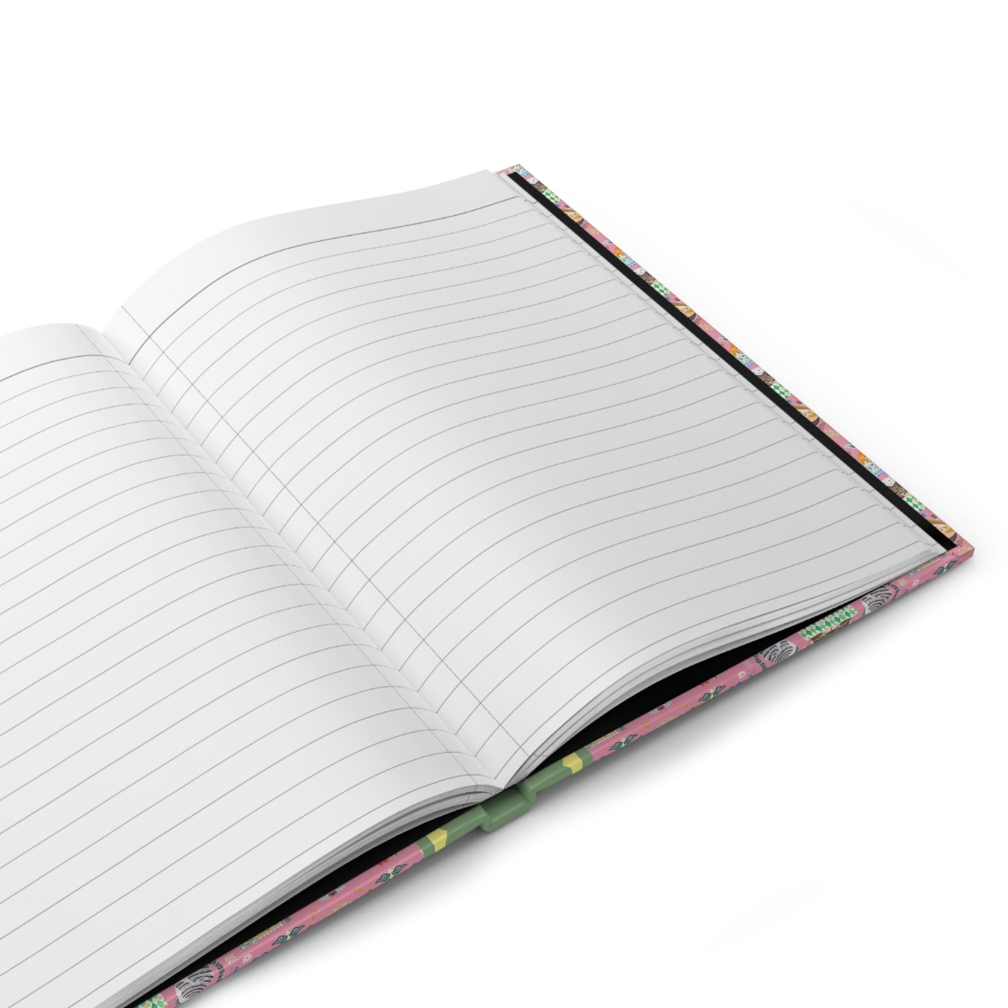 Floral Cat Notebook