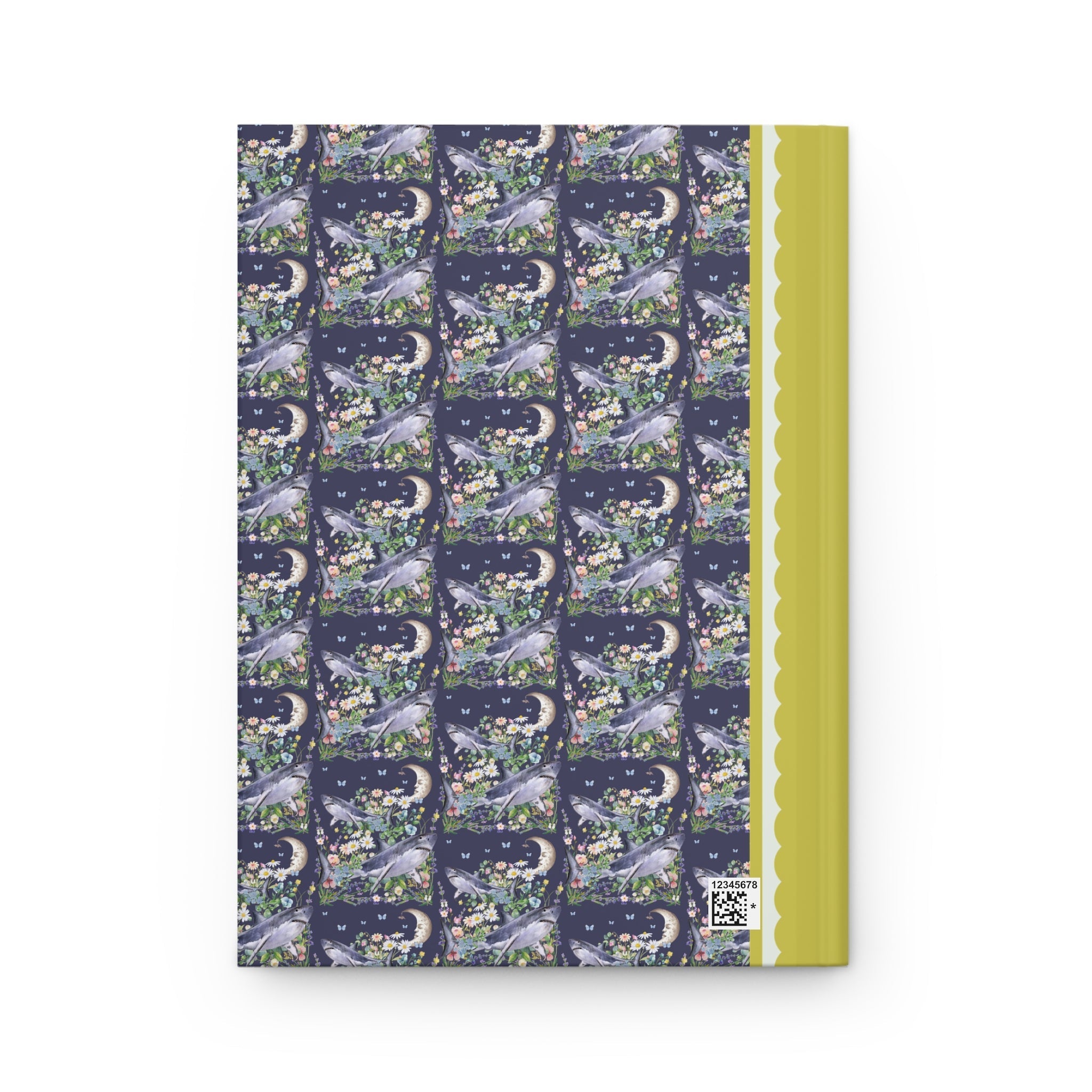 Floral Shark Notebook