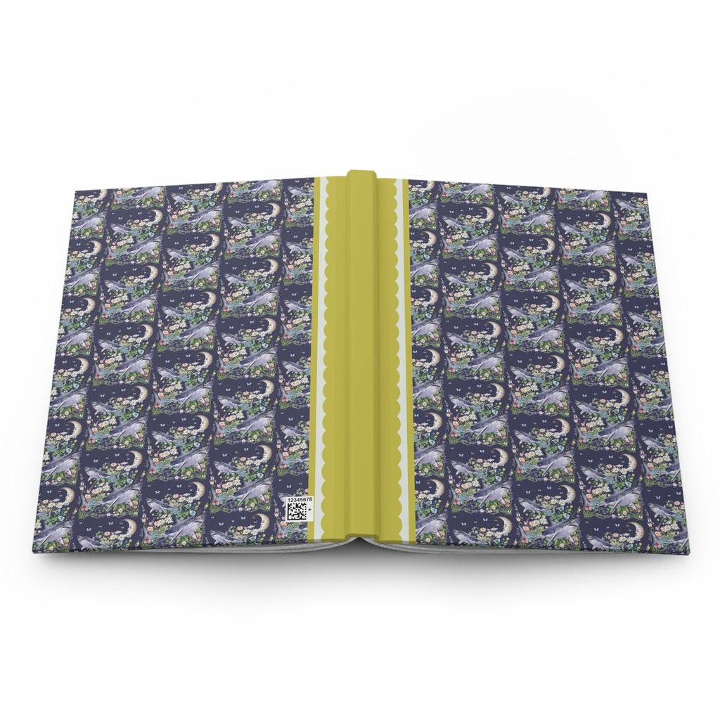Floral Shark Notebook