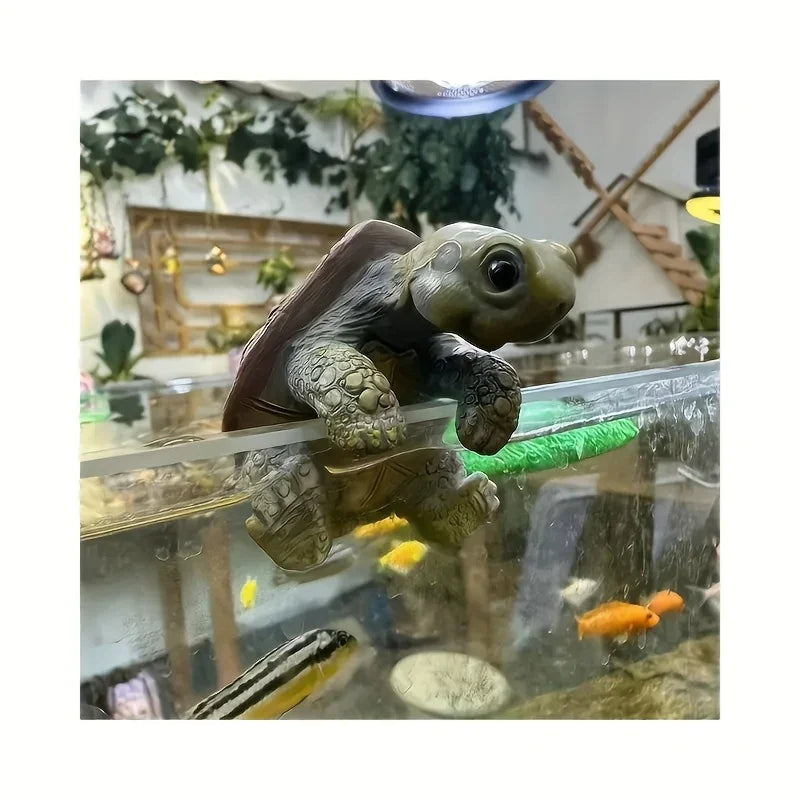 Garden Turtle Statue for Aquarium Decoration